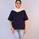 تیشرت | تیشرت بیسیک کد 1071 – سرمه ای