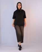 تیشرت | تیشرت بیسیک کد 1071 – مشکی - Image 2