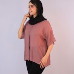 شومیز | شومیز وال امیلی کد 1081 – بنفش