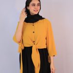 شومیز | مدل شومیز لیزا کد 1056 – خردلی