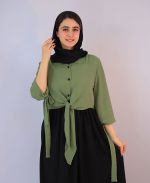 شومیز | مدل شومیز لیزا کد 1056 – سبز