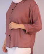 شومیز  | شومیز سارینا کد 1082 – بنفش - Image 3
