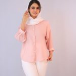 شومیز  | شومیز سارینا کد 1082 – صورتی