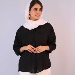 شومیز  | شومیز سارینا کد 1082 – مشکی