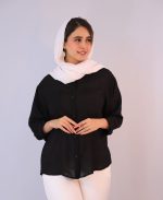 شومیز  | شومیز سارینا کد 1082 – مشکی