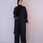 مانتو | اورکت مایسا کد 1043 – سرمه ای
