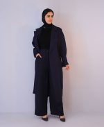 مانتو | اورکت مایسا کد 1043 – سرمه ای