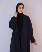 مانتو | اورکت مایسا کد 1043 – سرمه ای - Image 2