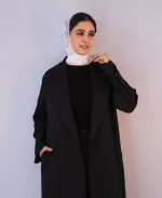 مانتو | مدل اورکت مایسا کد 1043 – مشکی - Image 2
