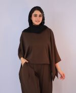 ست | ست الانور کد 1040 _ قهوه ای - Image 2