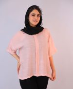 مانتو | شومیز وال امیلی کد 1081 – صورتی
