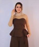مجلسی | ست الیزا کد 1075 – قهوه ای - Image 2