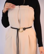 مجلسی |  ست کت اورال کلارا کد 1042 – استخوانی - Image 4