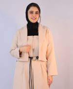 مجلسی |  ست کت اورال کلارا کد 1042 – استخوانی - Image 2