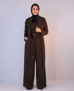مجلسی | ست کت اورال کلارا کد 1042 – قهوه ای