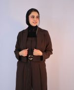 مجلسی | ست کت اورال کلارا کد 1042 – قهوه ای - Image 2