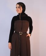 مجلسی | ست کت اورال کلارا کد 1042 – قهوه ای - Image 4