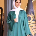 ست | مدل عبا و دامن حورا کد 1079 - سبز