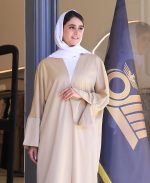 ست | عبا و دامن حورا کد 1079 - نسکافه ای - Image 4