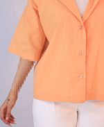 کت | لینن کد 10101 – نارنجی - Image 3
