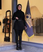 دامن | مدل دامن عسل کد 1068 – مشکی - Image 2