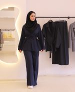 ست | مدل کت و شلوار اداری کد 1049 – سرمه ای