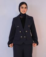 ست | ست الگانت کد 10114 – سرمه ای - Image 2