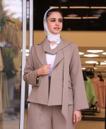 ست | سه تیکه آندیا کد 1050 – خاکی - Image 2