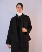 ست | سه تیکه آندیا کد 1050 – مشکی - Image 2