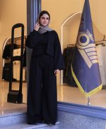 ست | مدل سه تیکه مریان کد 1065 – مشکی