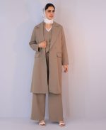ست | مدل سه تیکه میشل کد 1064 – خاکی