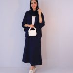 ست | مدل کت و دامن سیران کد 1061 – سرمه ای