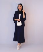 ست | مدل کت و دامن سیران کد 1061 – سرمه ای