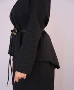 ست | مدل کت و دامن شهرزاد کد 10105 – مشکی - Image 3