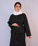 ست | مدل کت و دامن شهرزاد کد 10105 – مشکی - Image 2