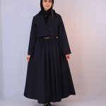 ست | مدل کت و دامن وانیا کد 1083 – سرمه ای