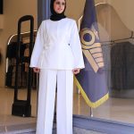 ست | کت و شلوار رز کد 1068 – سفید