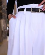 شلوار | مدل شلوار فول بگ کد 10131 – سفید - Image 3