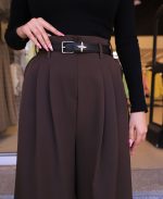 شلوار | مدل شلوار فول بگ کد 10131 – قهوه ای - Image 2
