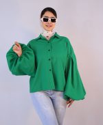 شومیز | مدل شومیز آوا کد 1087 – سبز