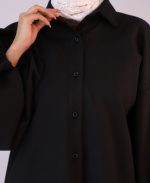 شومیز | مدل شومیز آوا کد 1087 – مشکی - Image 3