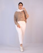 شومیز | مدل شومیز آپامه کد 1096 – خاکی