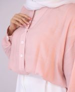 شومیز | مدل شومیز آپامه کد 1096 – صورتی - Image 3