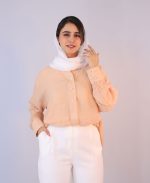 شومیز | مدل شومیز آپامه کد 1096 – گلبهی - Image 2