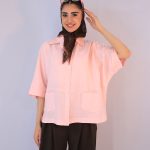 شومیز | باکسی نفیس کد 10113 – صورتی