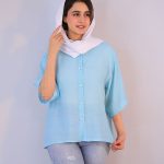 شومیز | سان کد 1085 – آبی روشن