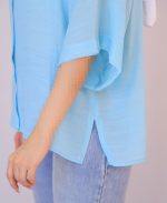 شومیز | سان کد 1085 – آبی روشن - Image 3