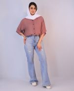 شومیز | سان کد 1085 – بنفش - Image 2
