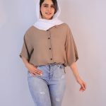 شومیز | سان کد 1085 – خاکی