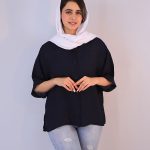 شومیز | سان کد 1085 – سرمه ای